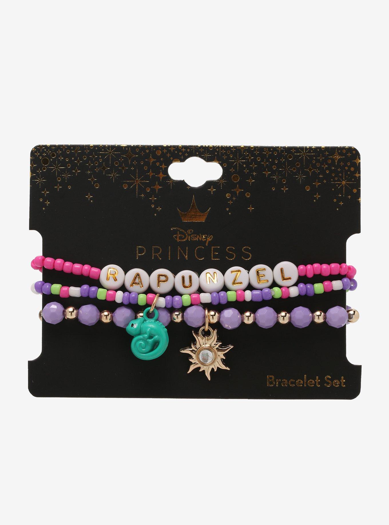 Disney Tangled Charm Beaded Bracelet Set, , alternate