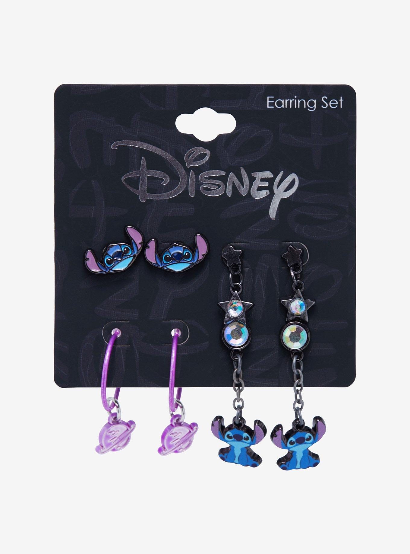 Disney Lilo & Stitch Galaxy Earring Set, , alternate