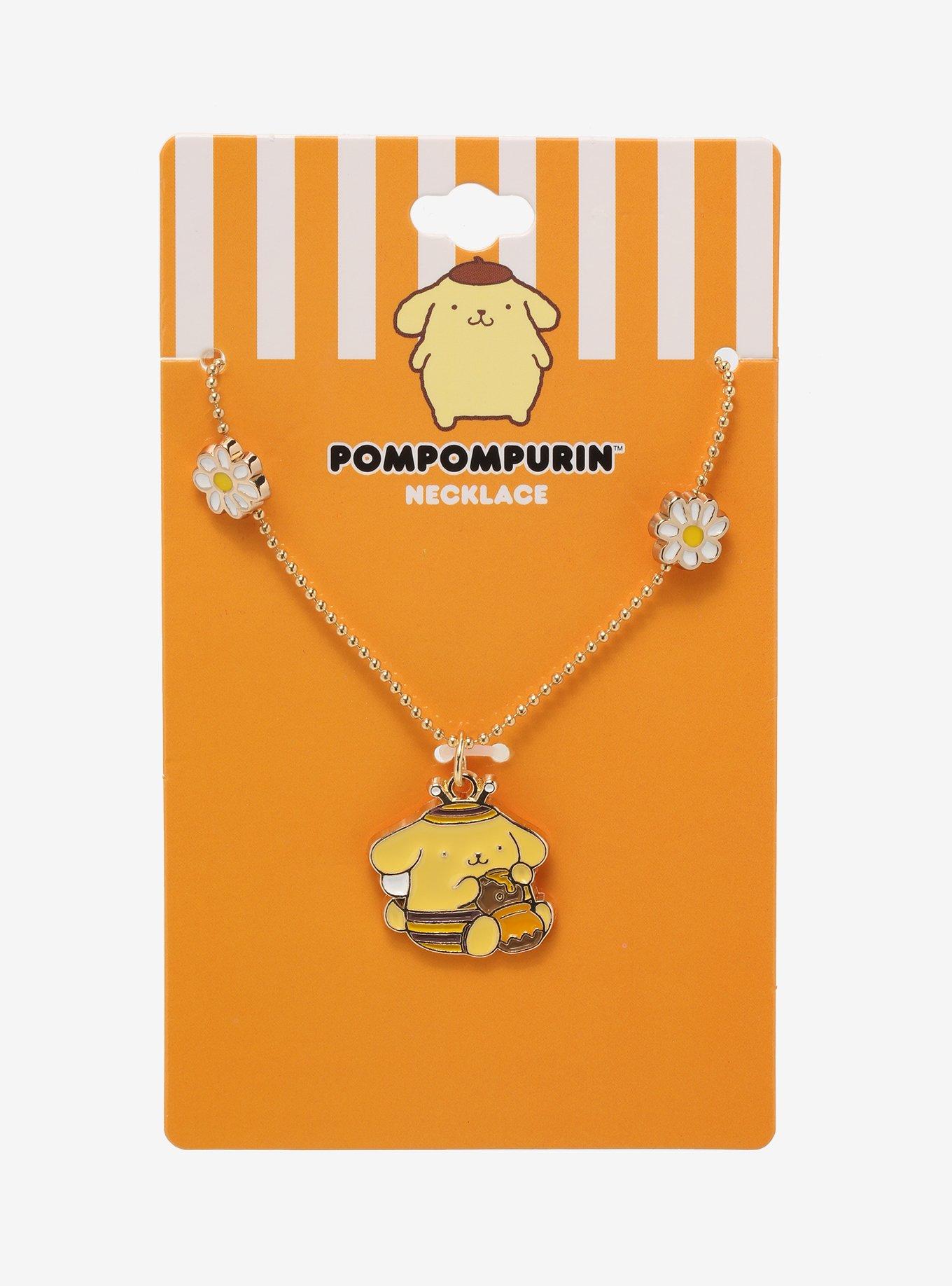 Pompompurin Bumblebee Daisy Necklace, , alternate