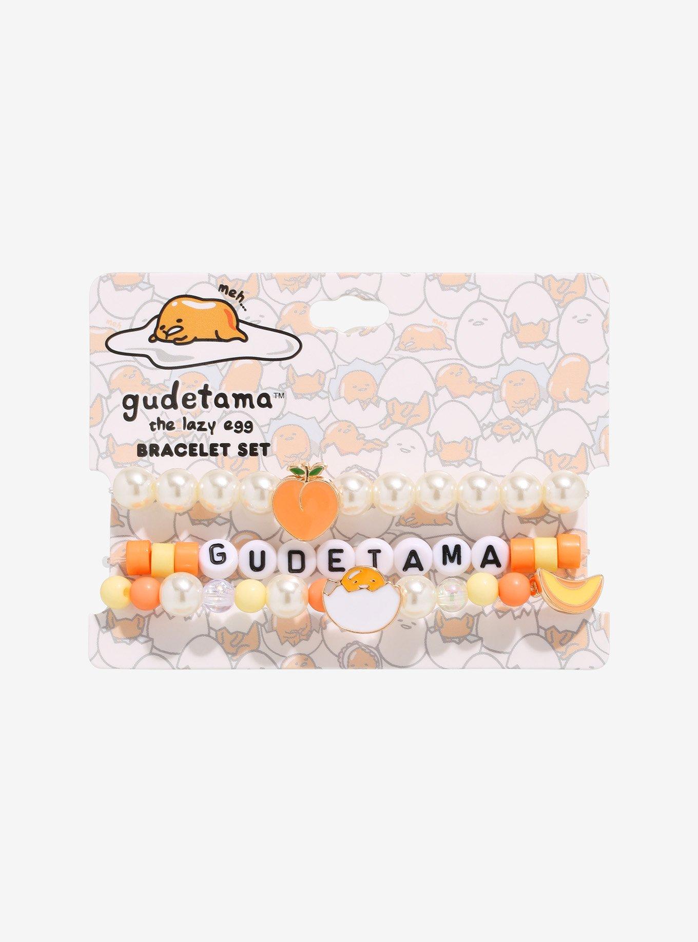 Gudetama Peaches Bracelet Set, , alternate