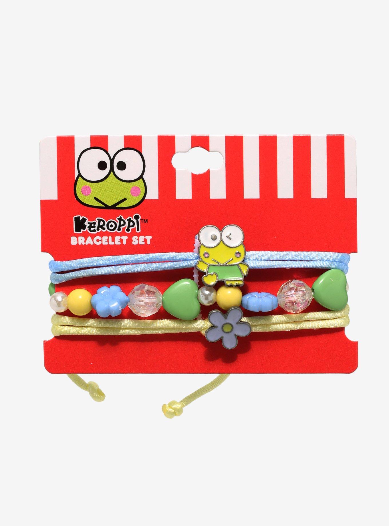 Keroppi Icon Cord Bracelet Set, , alternate