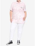 Strawberry Cow Girls Woven Button-Up Plus Size, PINK, alternate