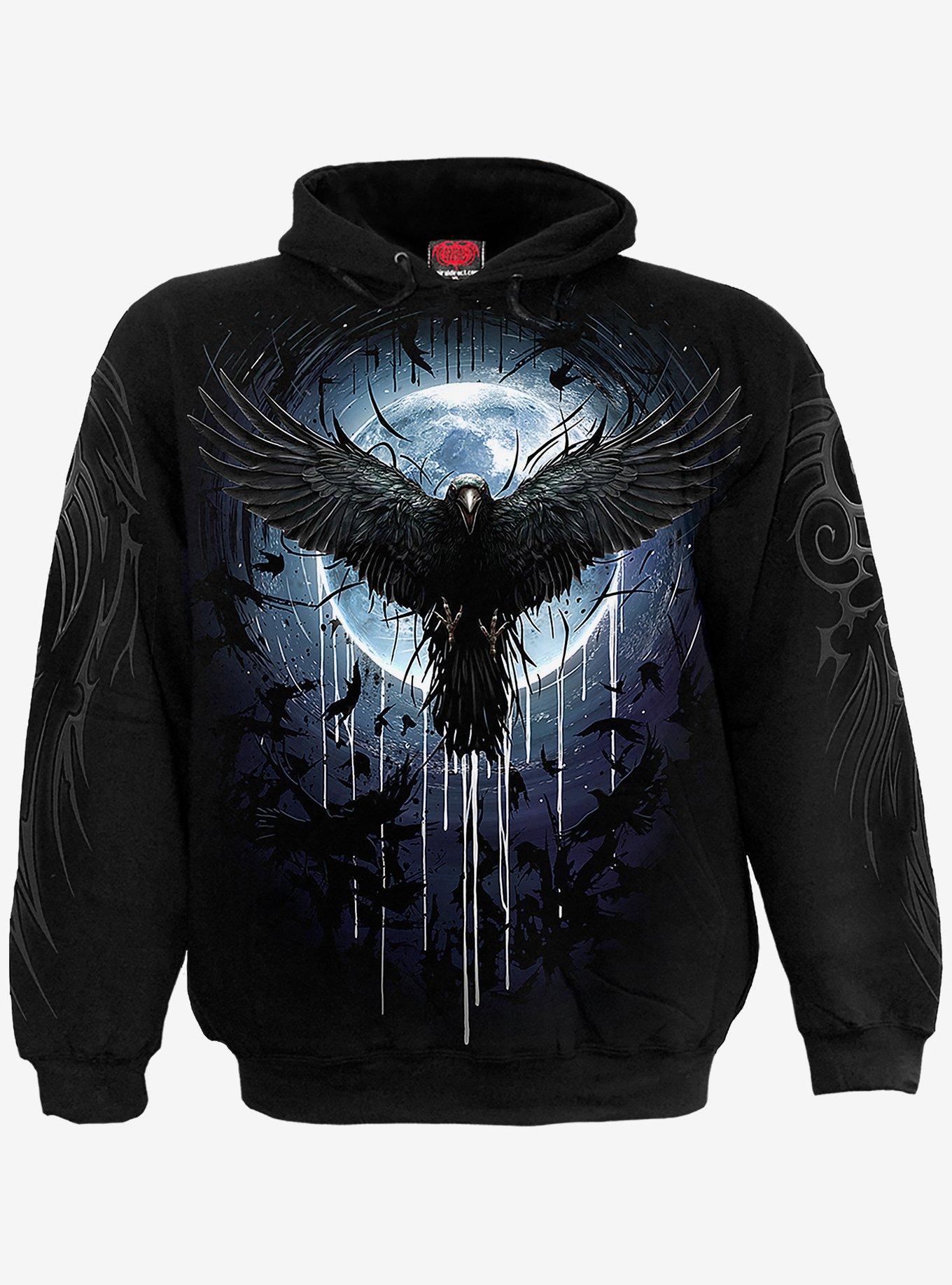 Crow Moon Hoodie, , hi-res