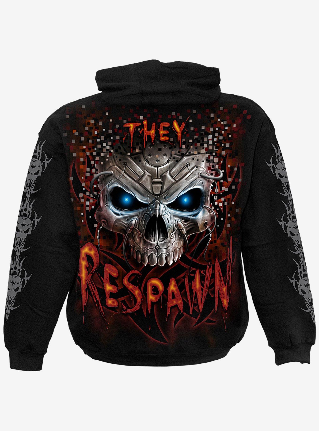 Respawn Hoodie, BLACK, alternate
