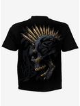Black Gold Skull T-Shirt, BLACK, alternate