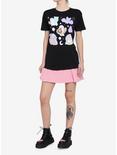 Chibi Characters Boyfriend Fit Girls T-Shirt By Bright Bat Design, MULTI, alternate