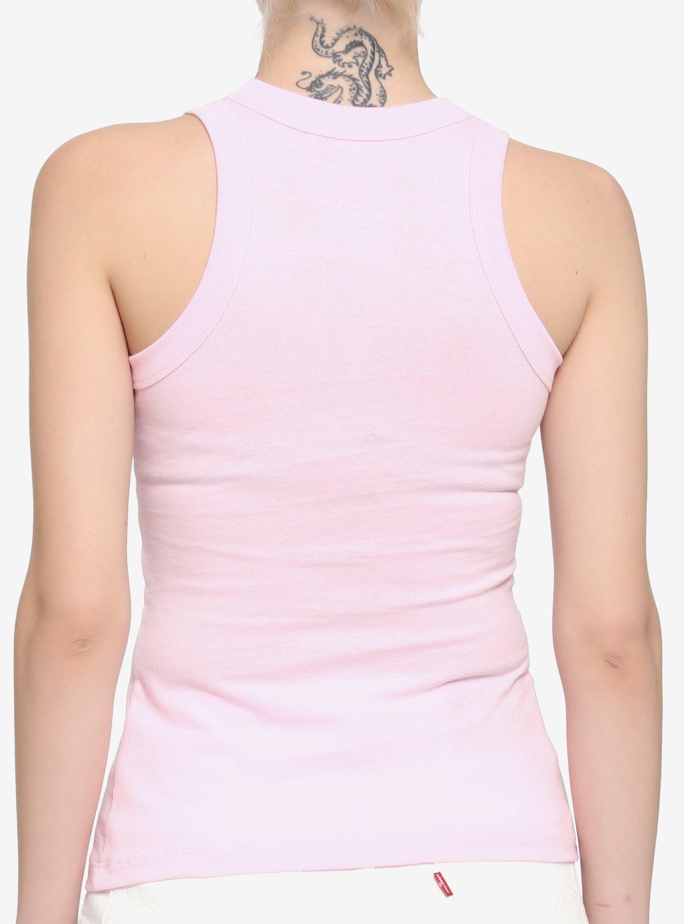 Strawberry Milk Bunny Girls Tank Top, MULTI, alternate