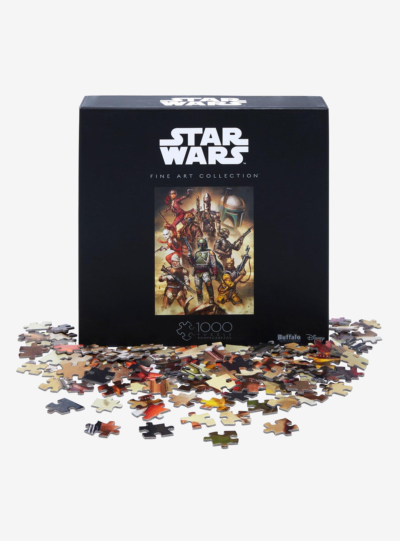 Star Wars Fine Art Collection Bounty Hunters 1000-Piece Puzzle, , alternate