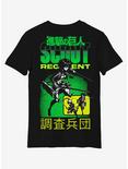 Attack On Titan Mikasa T-Shirt, BLACK, alternate