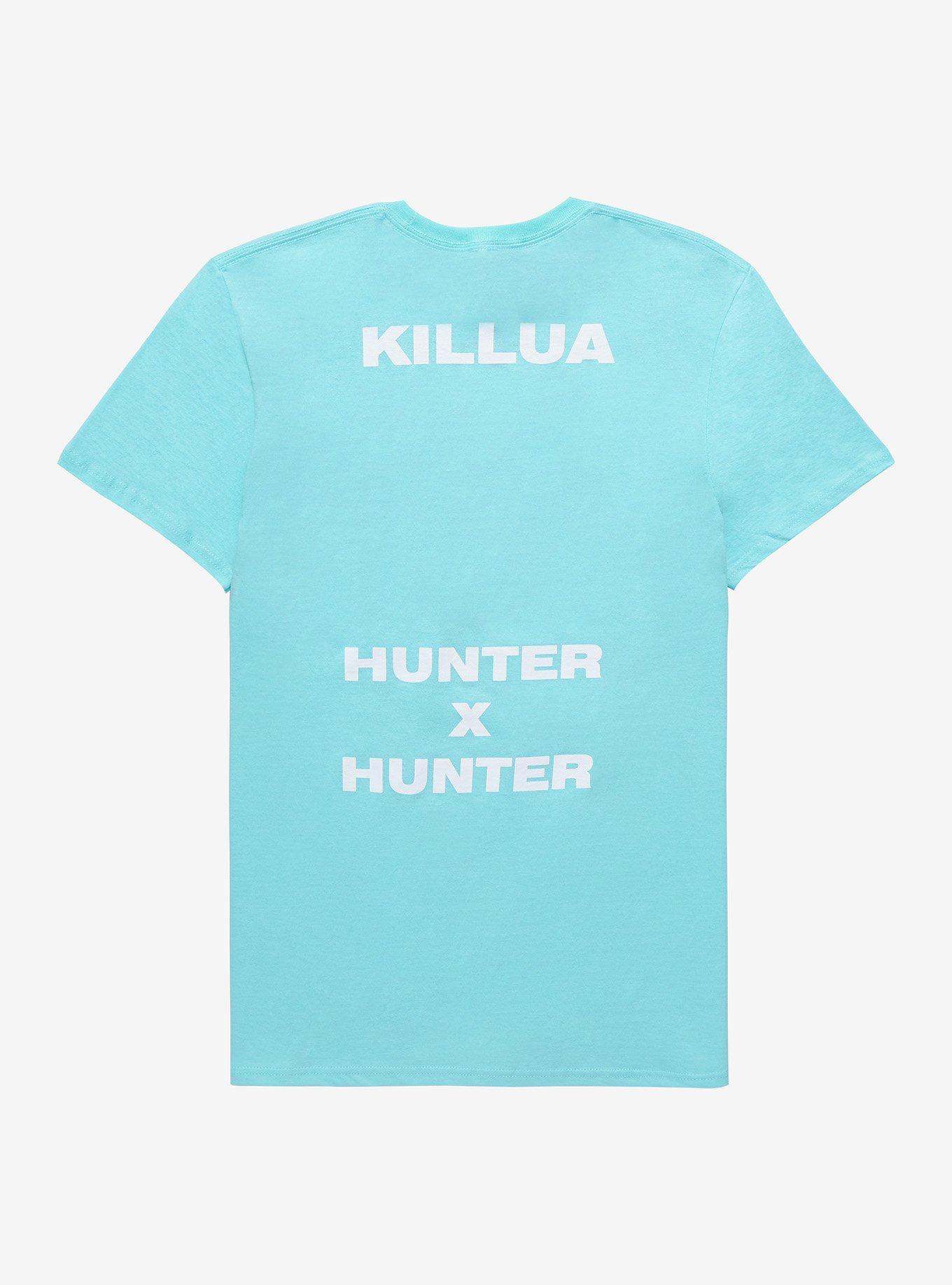 Hunter X Hunter Killua Godspeed T-Shirt, AQUA, alternate