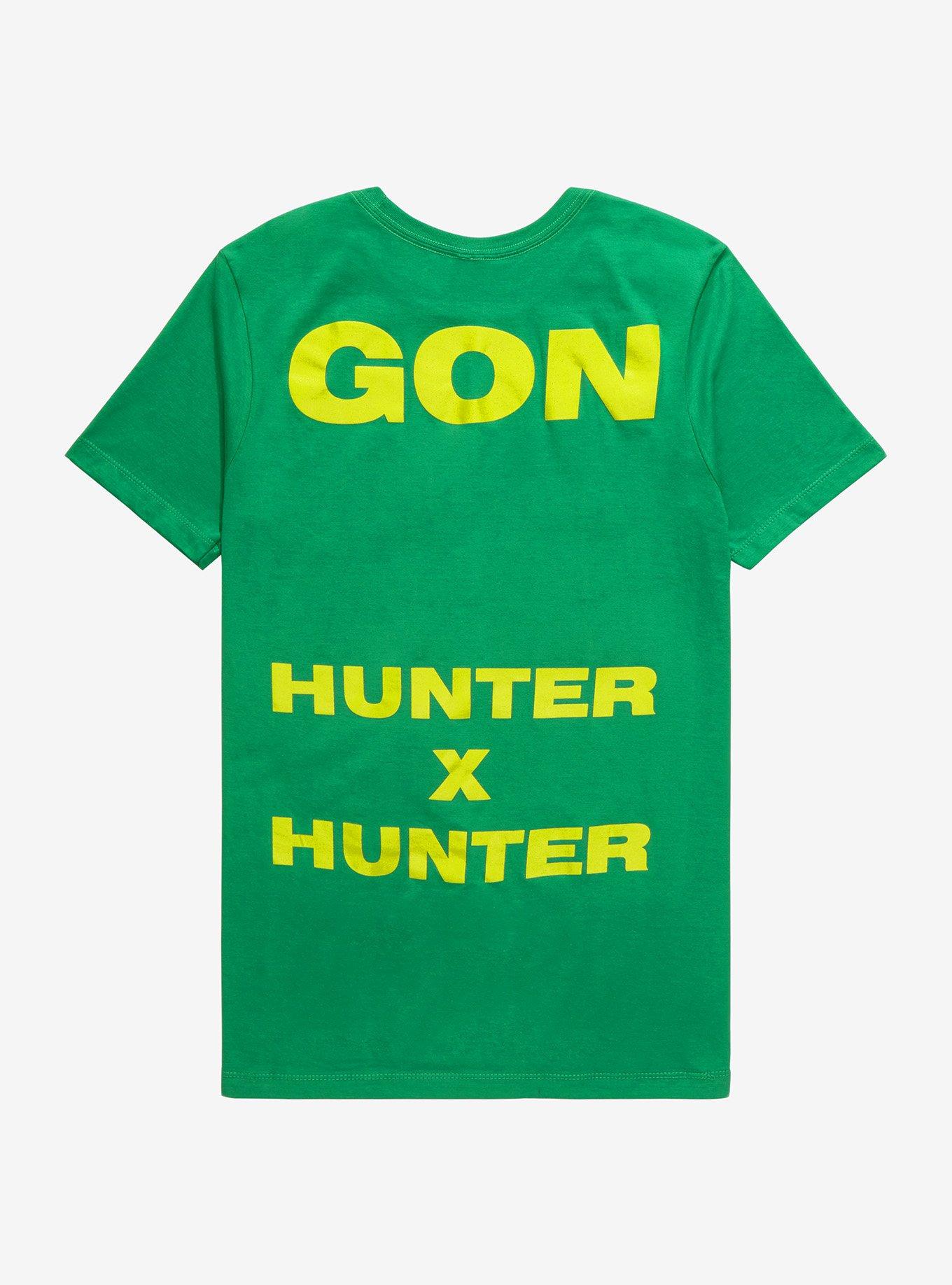 Hunter X Hunter Gon Transformation T-Shirt, GREEN, alternate