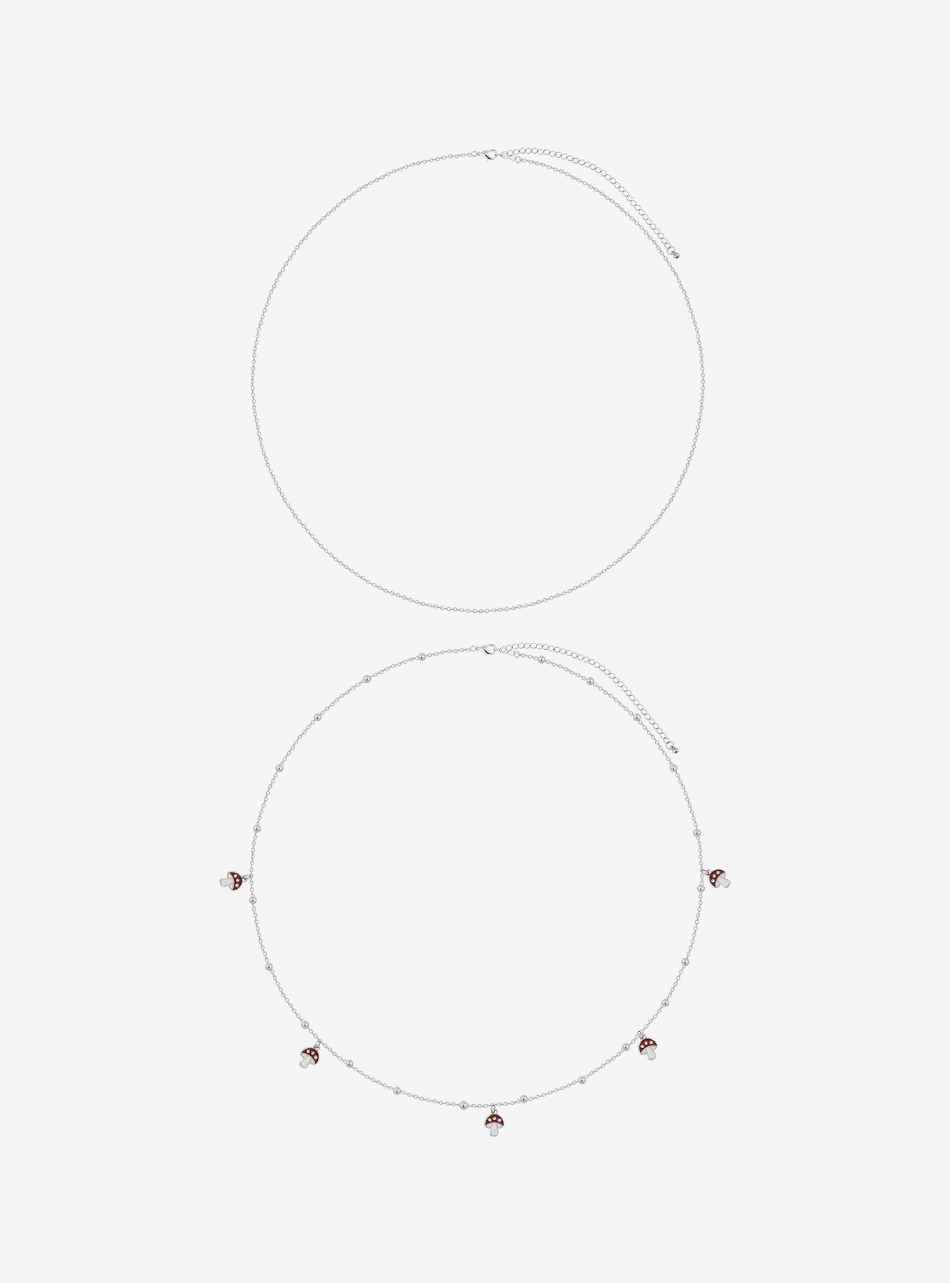 Mushroom Belly Chain Set, , alternate