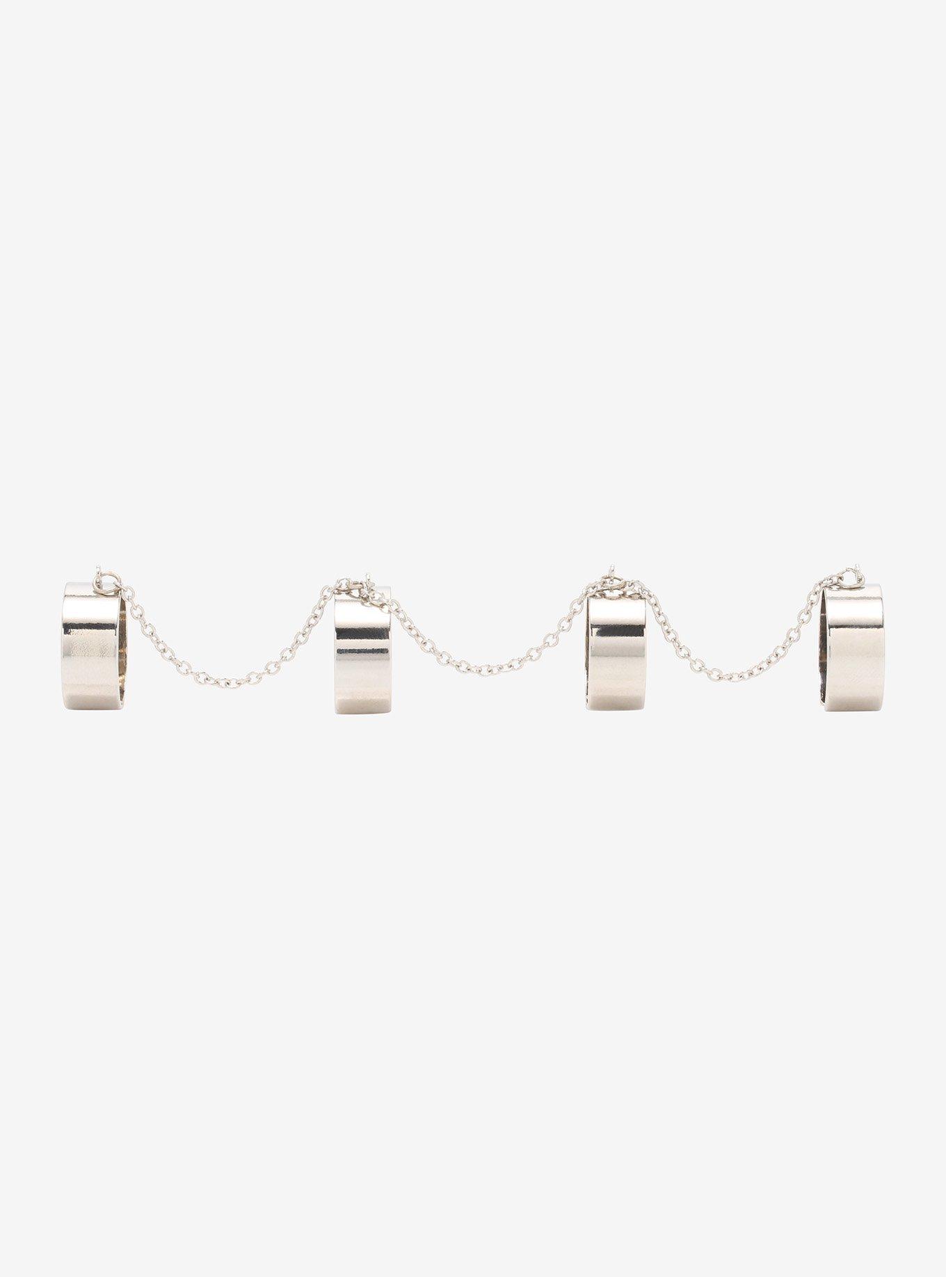 Four Finger Chain Ring, , alternate