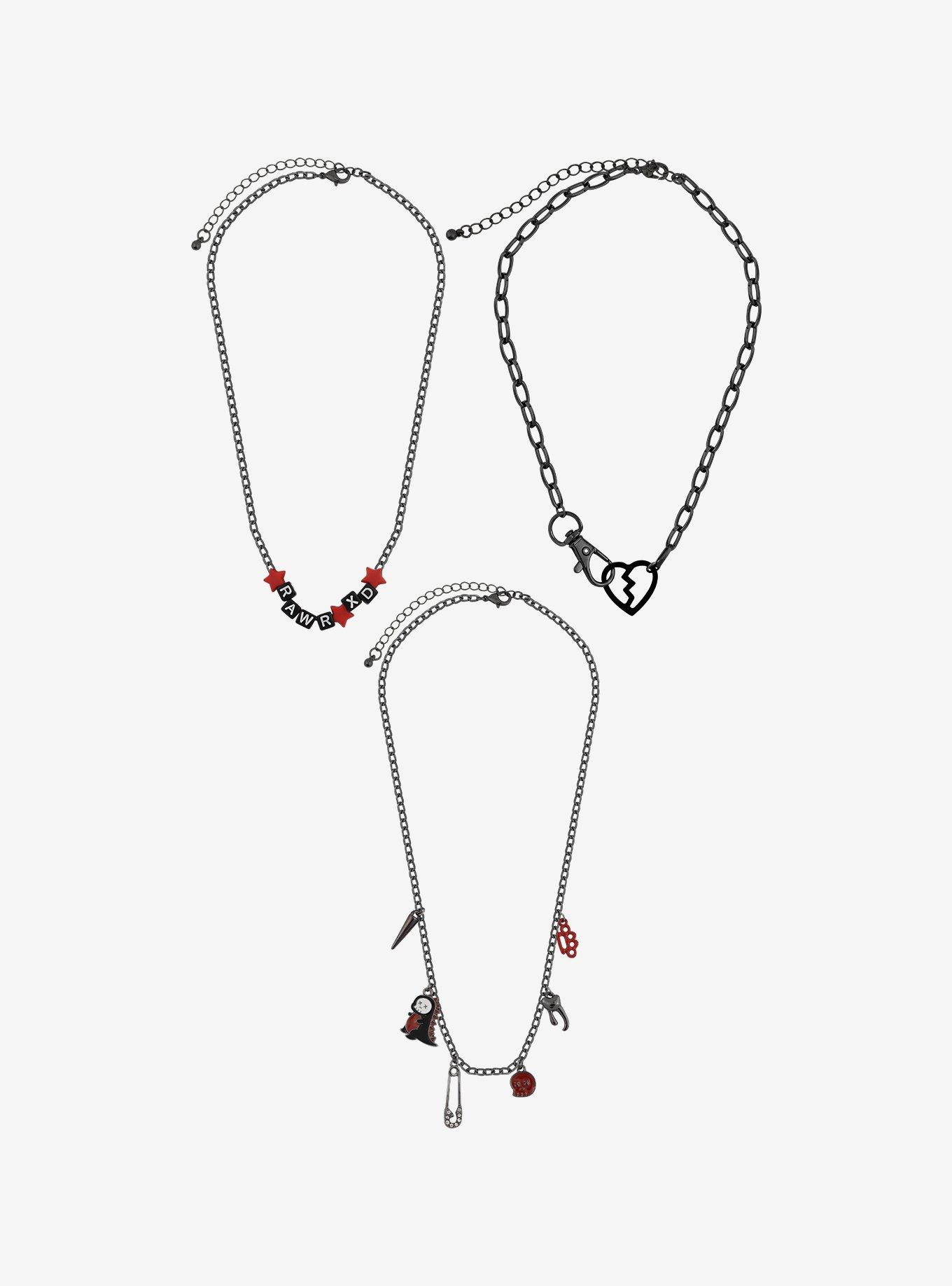 Rawr XD Chain Necklace Set, , alternate