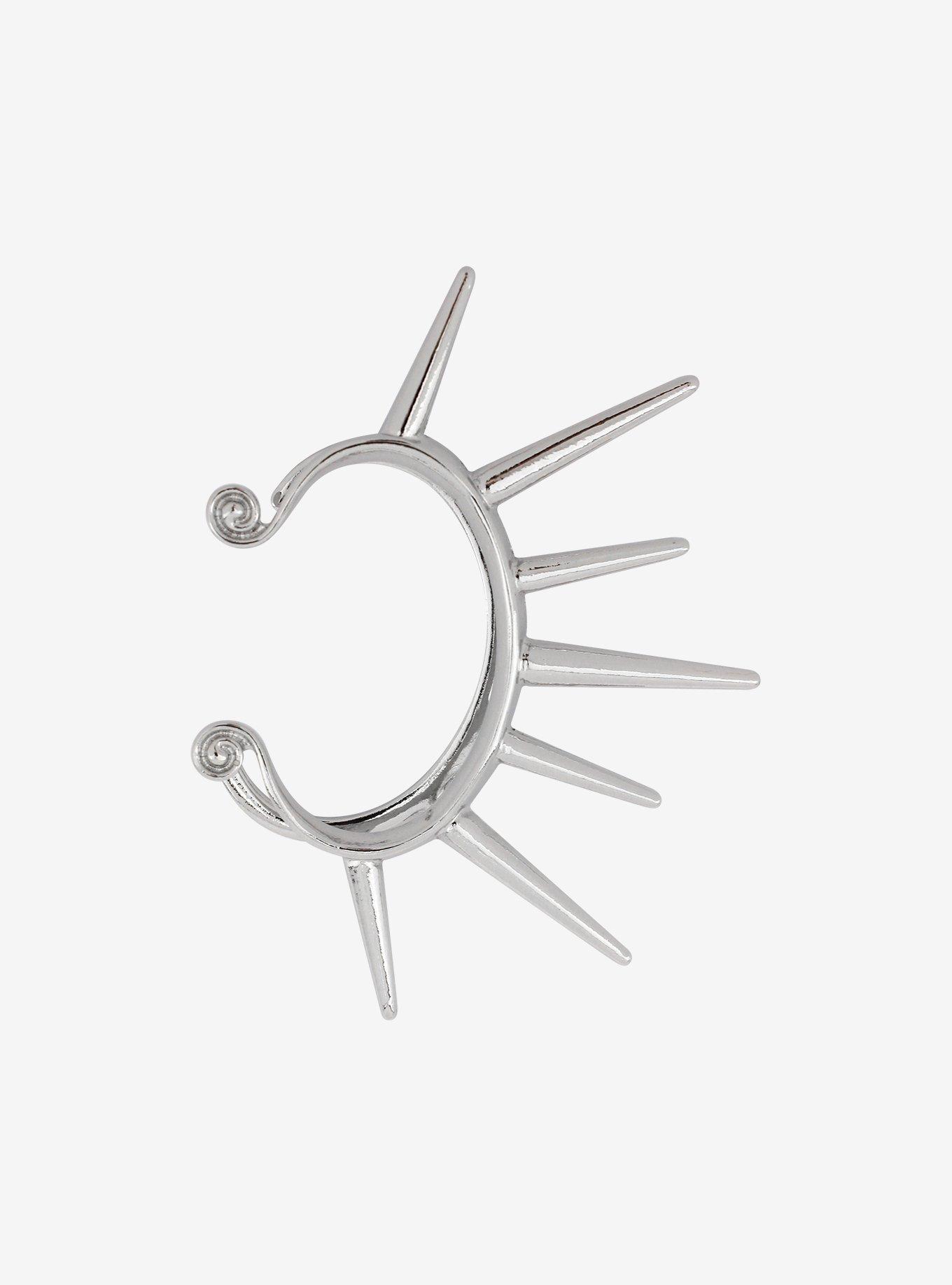 Single Spiked Ear Cuff, , alternate