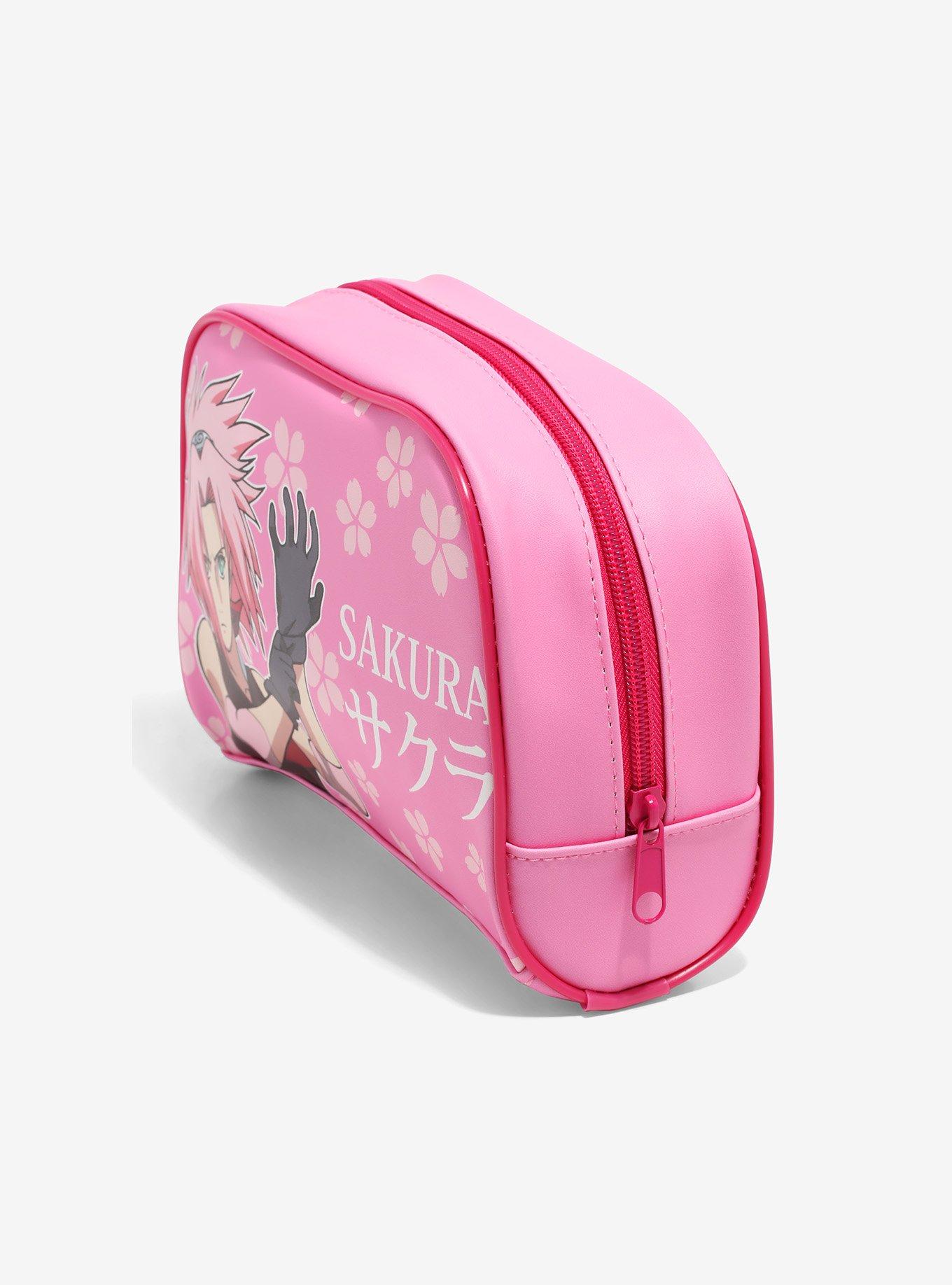 Naruto Shippuden Sakura Makeup Bag, , alternate