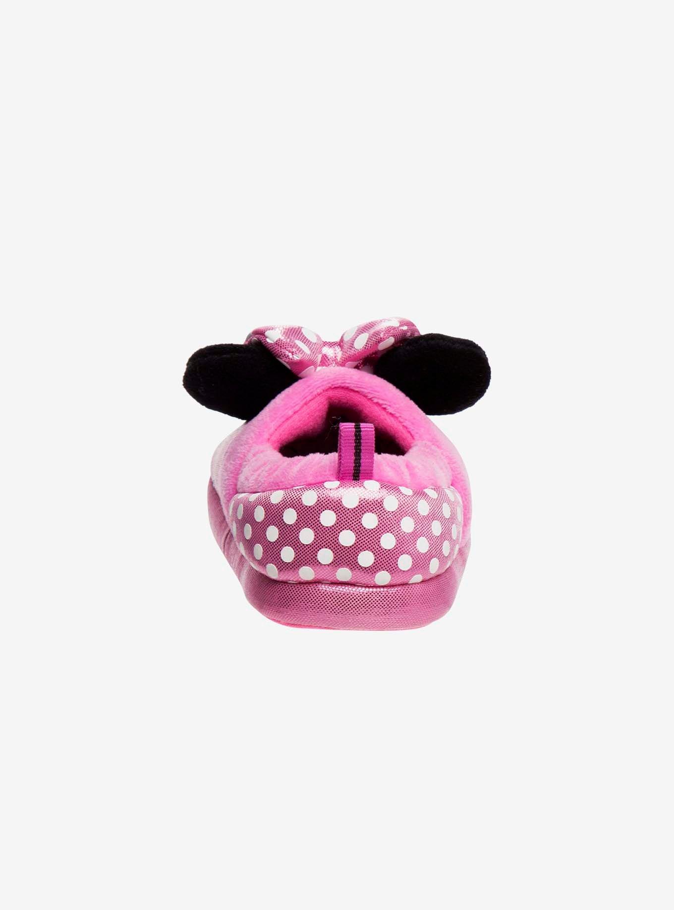 Disney Minnie Mouse Toddler Slippers Pink, PINK, alternate