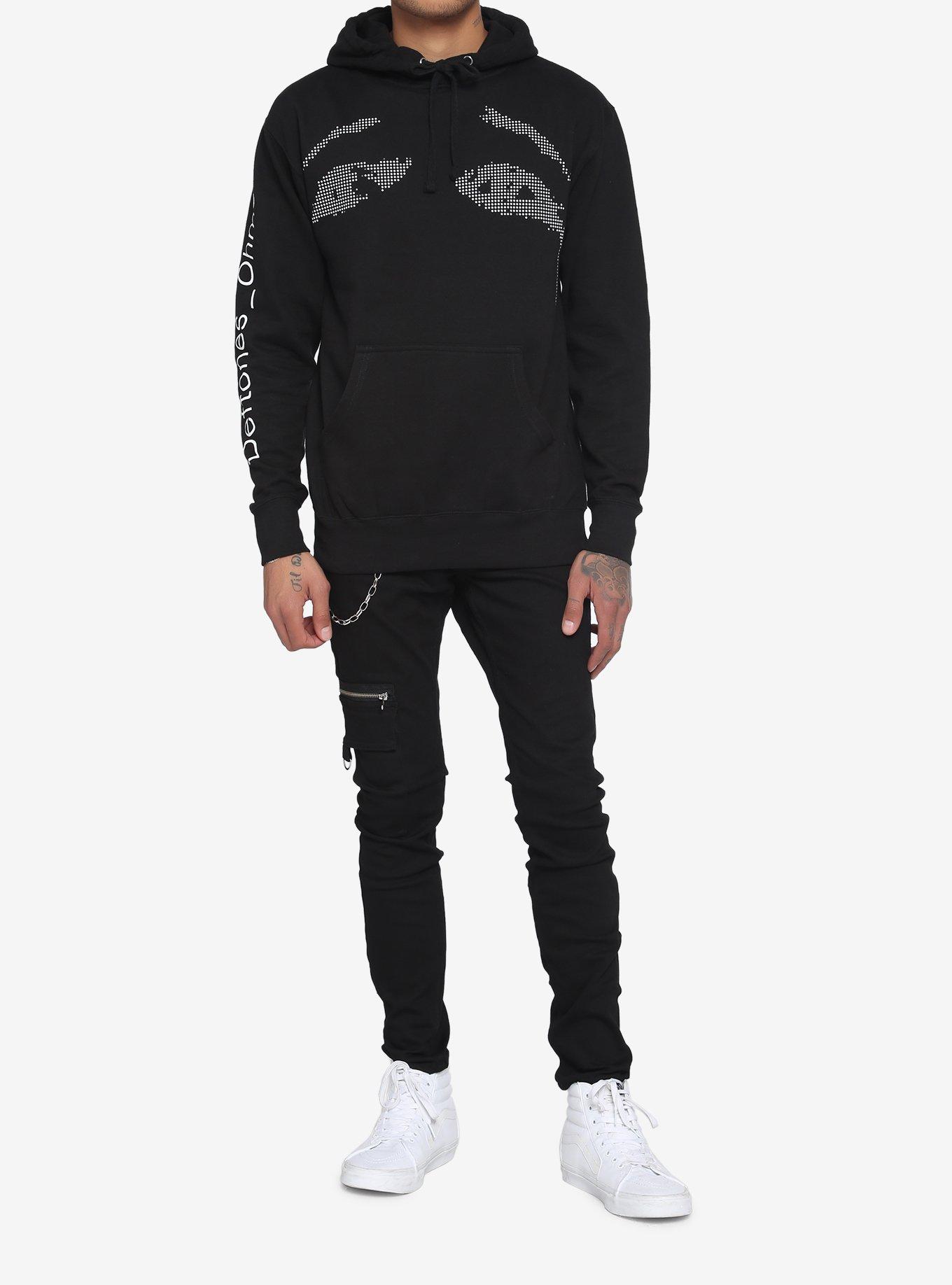 Deftones Ohms Album Art Hoodie, BLACK, alternate