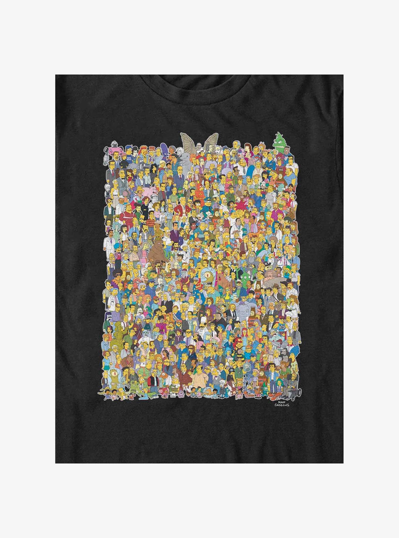 The Simpsons All Of Springfield T-Shirt, , hi-res