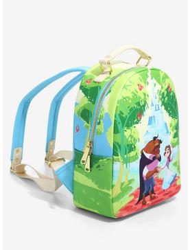 Loungefly Disney Beauty and the Beast Scenic Stroll Mini Backpack - BoxLunch Exclusive, , hi-res