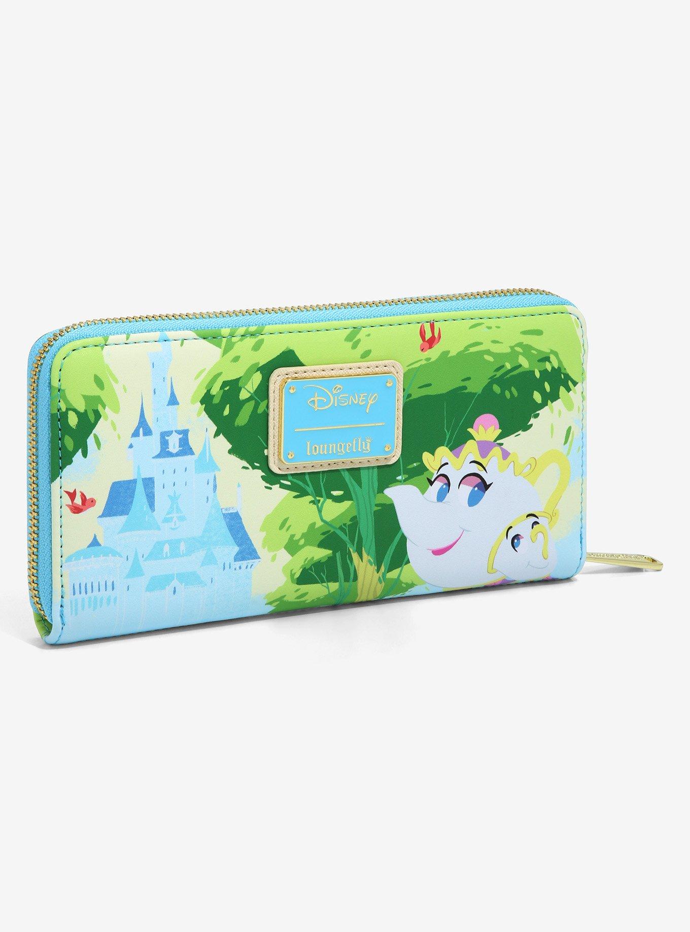Loungefly Disney Beauty and the Beast Scenic Stroll Wallet - BoxLunch Exclusive, , alternate