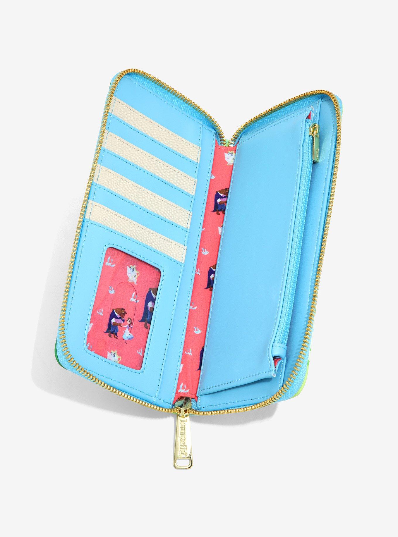 Loungefly Disney Beauty and the Beast Scenic Stroll Wallet - BoxLunch Exclusive, , alternate