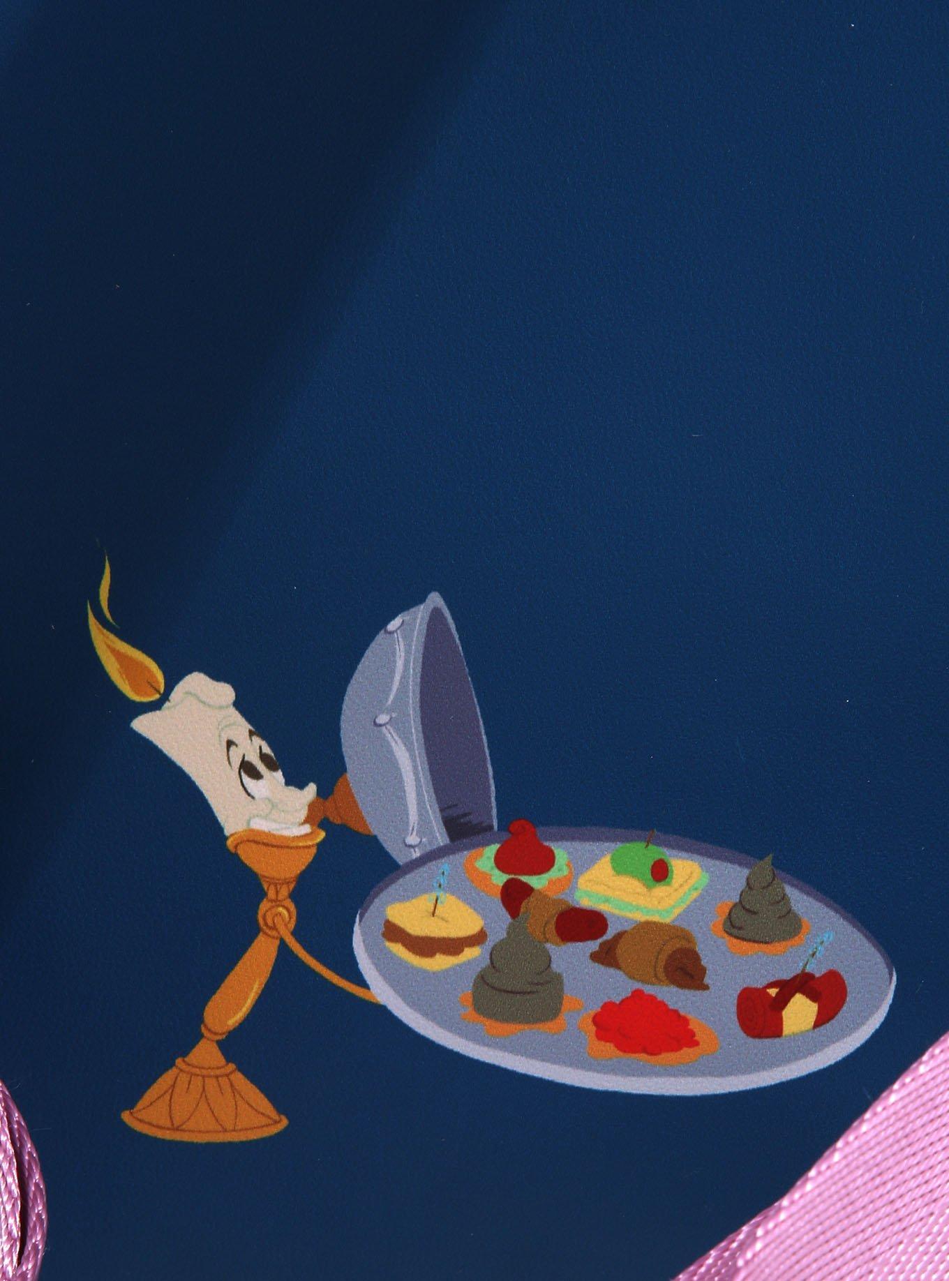 Loungefly Disney Beauty and the Beast Be Our Guest Mini Backpack - BoxLunch Exclusive, , alternate