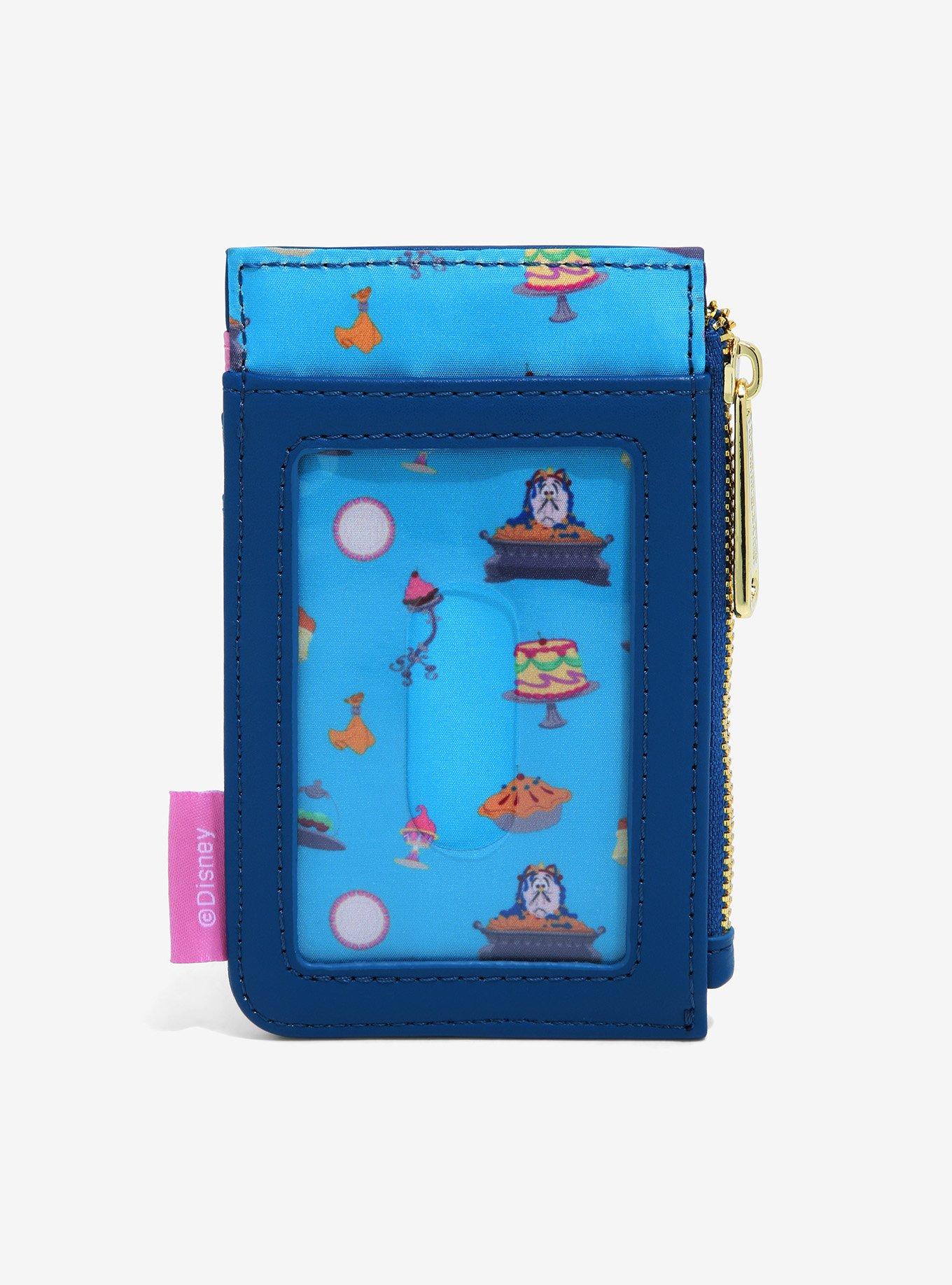 Loungefly Disney Beauty and the Beast Be Our Guest Cardholder, , alternate