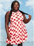 Her Universe Marvel Avengers Icons Gingham Tiered Dress Plus Size, , alternate