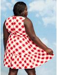 Her Universe Marvel Avengers Icons Gingham Tiered Dress Plus Size, , alternate