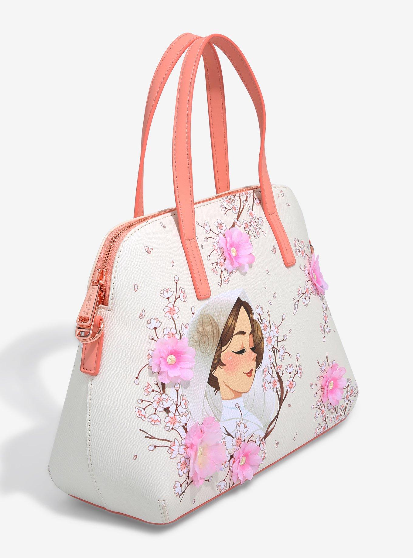Loungefly Star Wars Princess Leia Floral Handbag - BoxLunch Exclusive, , alternate