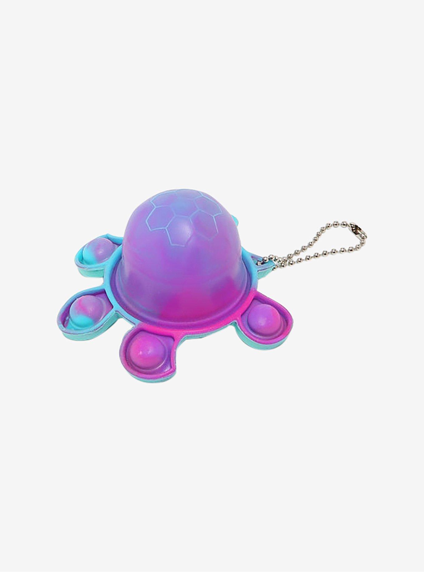Turtle Fidget Popper Blind Assorted Key Chain, , alternate