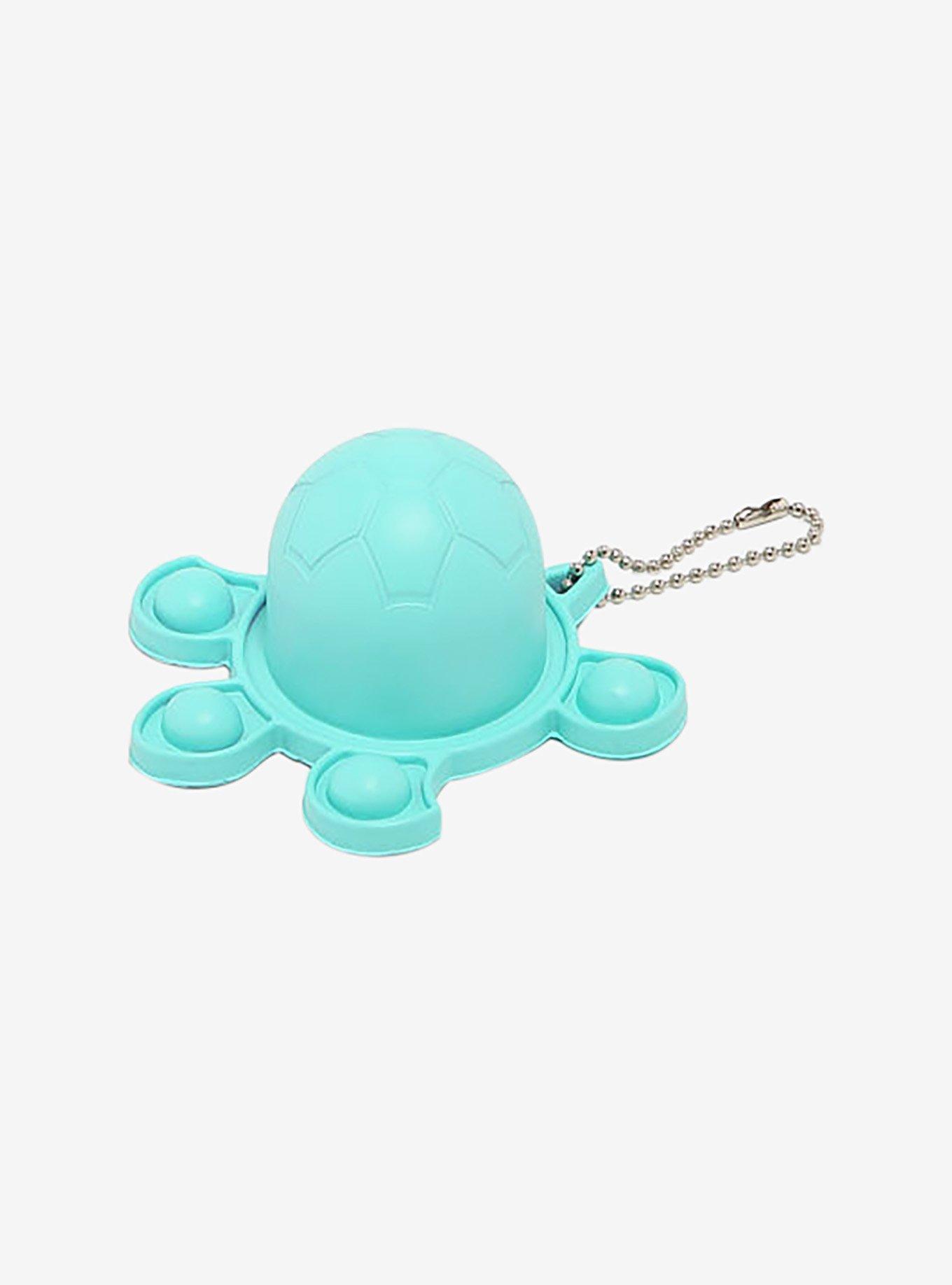 Turtle Fidget Popper Blind Assorted Key Chain, , alternate
