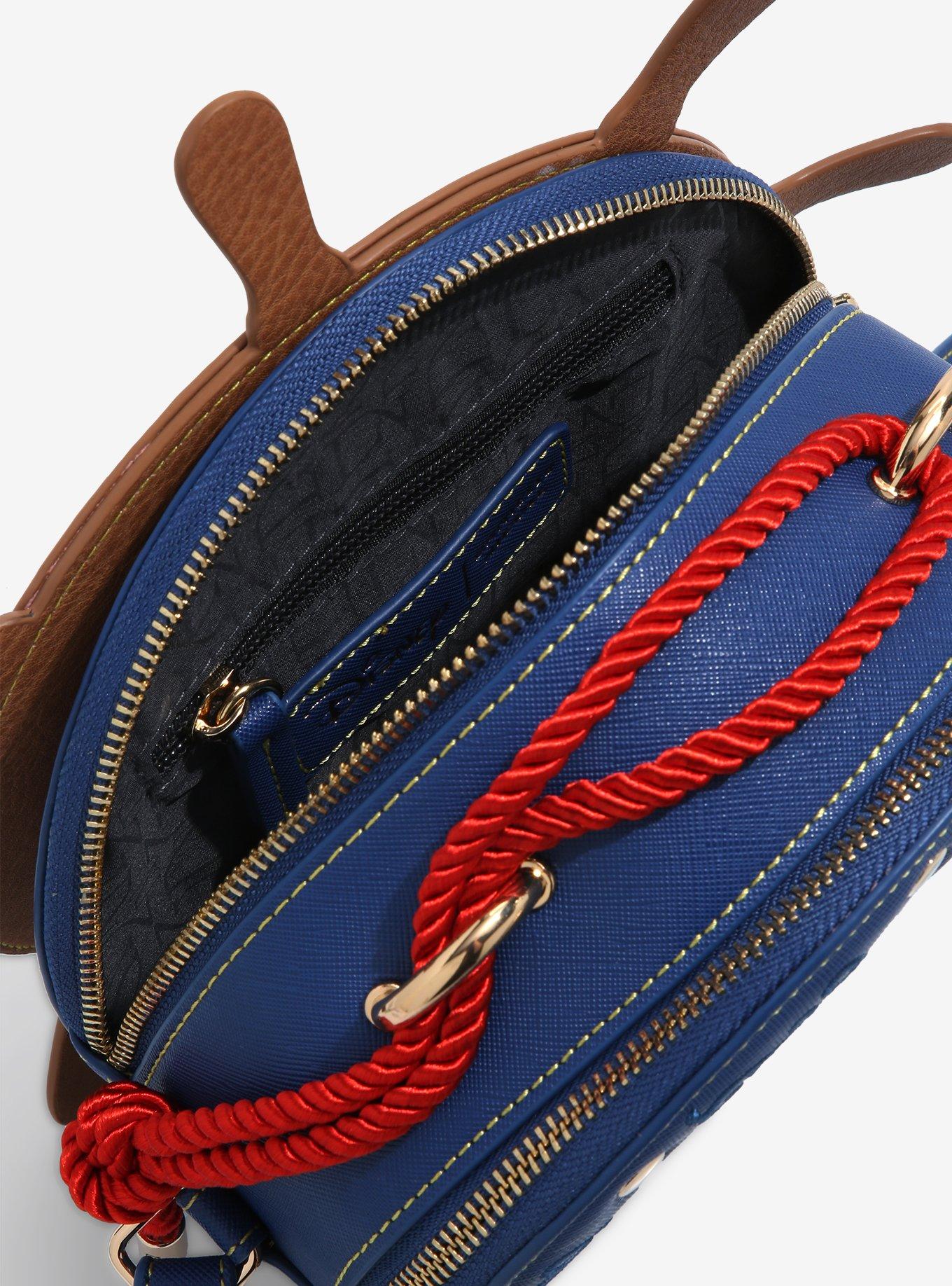 Danielle Nicole Disney The Little Mermaid Ship Wheel Crossbody Bag, , alternate