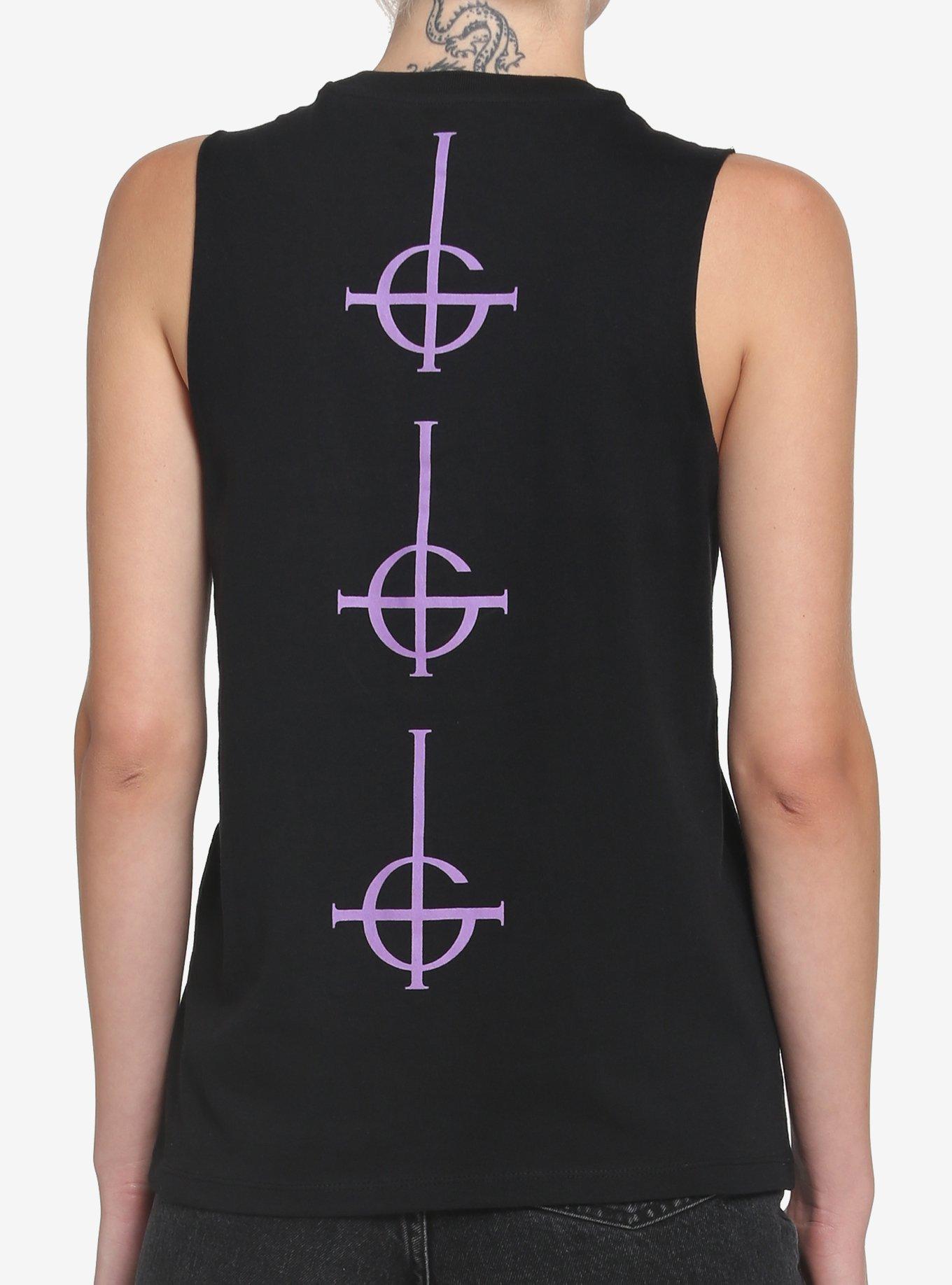 Ghost Papa Emeritus Girls Muscle Top, BLACK, alternate