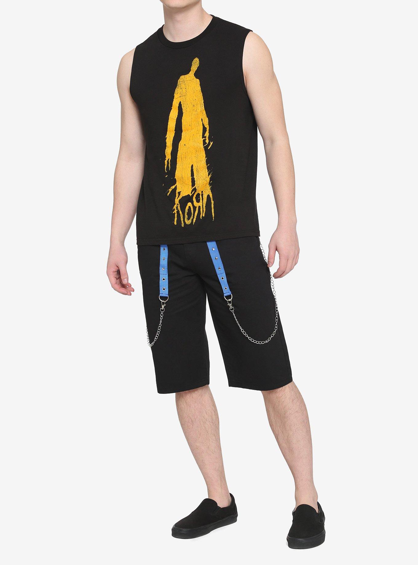 Korn Shadowman Muscle T-Shirt, BLACK, alternate