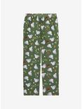 Studio Ghibli My Neighbor Totoro Icons Allover Print Sleep Pants - BoxLunch Exclusive, HUNTER GREEN, alternate