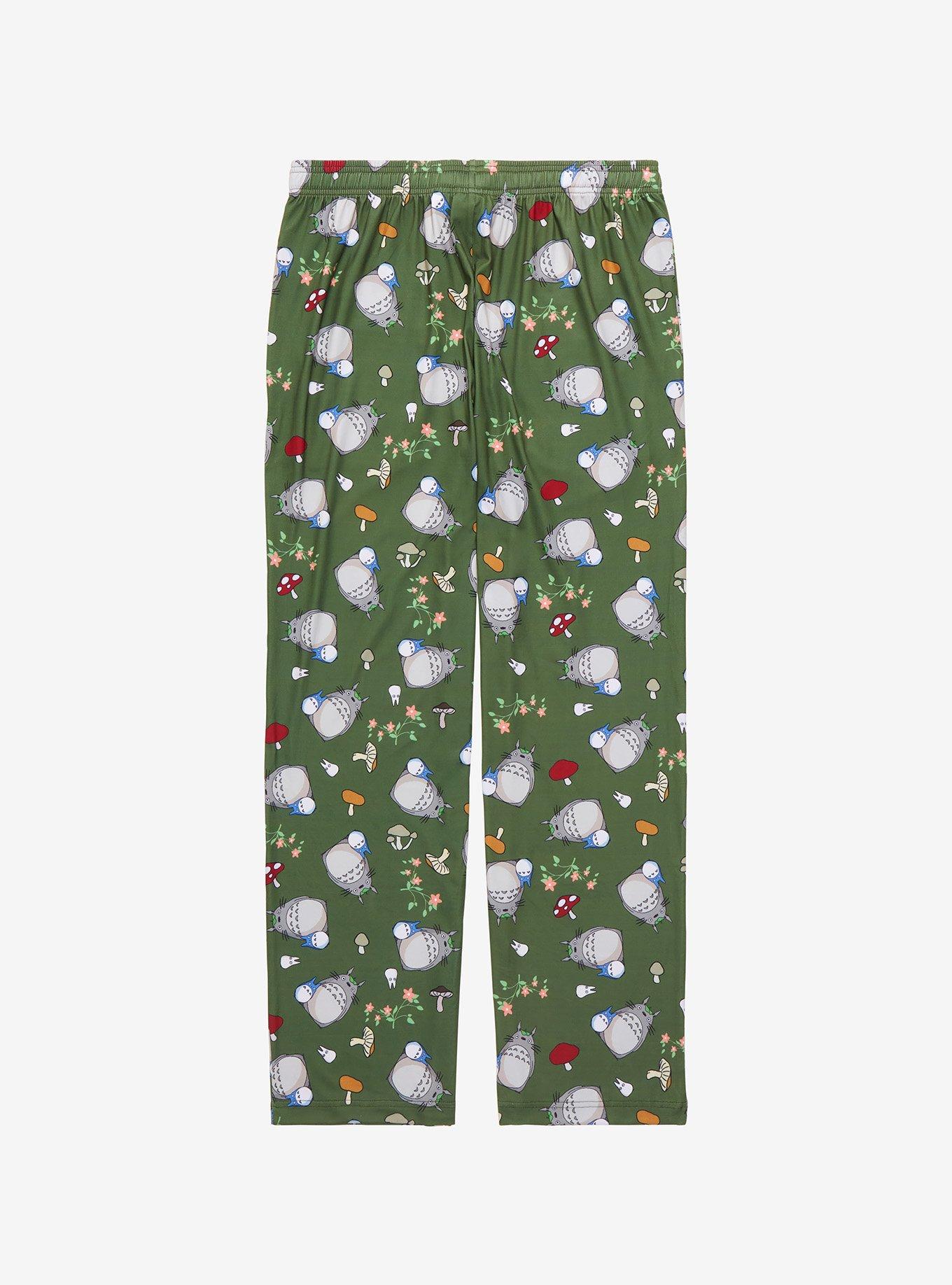 Studio Ghibli My Neighbor Totoro Icons Allover Print Sleep Pants - BoxLunch Exclusive, , hi-res