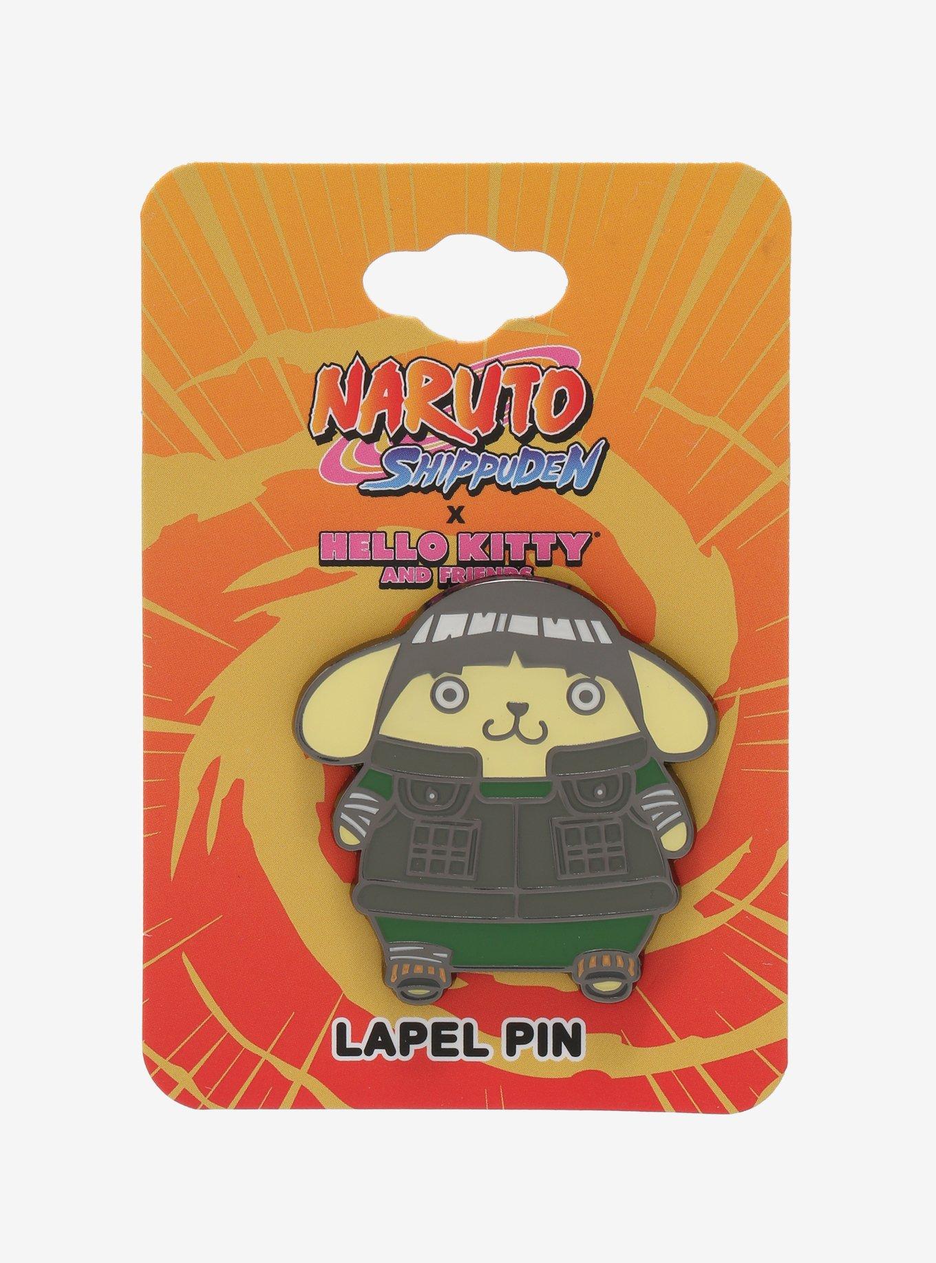 Naruto Shippuden X Hello Kitty And Friends Rock Lee Enamel Pin, , alternate