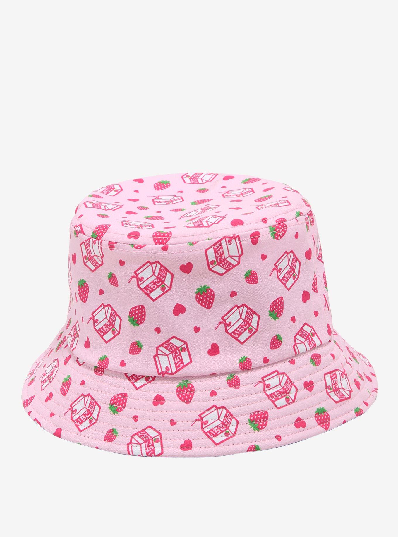 Strawberry Milk Bucket Hat, , alternate