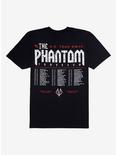 Black Veil Brides The Phantom Tomorrow Tour T-Shirt, BLACK, alternate