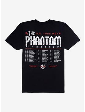Plus Size Black Veil Brides The Phantom Tomorrow Tour T-Shirt, , hi-res
