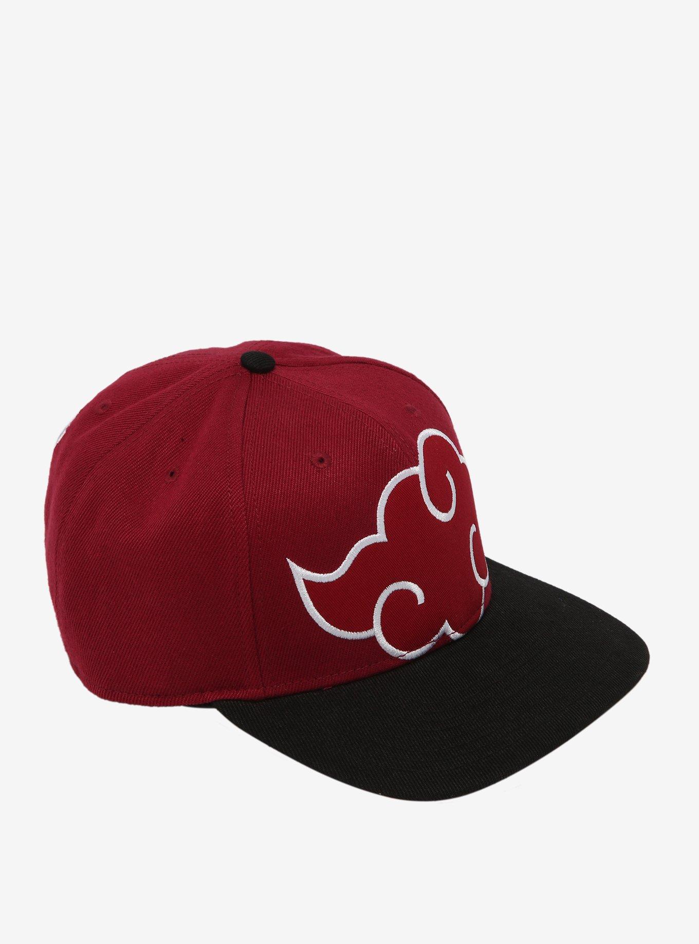 Naruto Shippuden Akatsuki Cloud Snapback Hat, , alternate