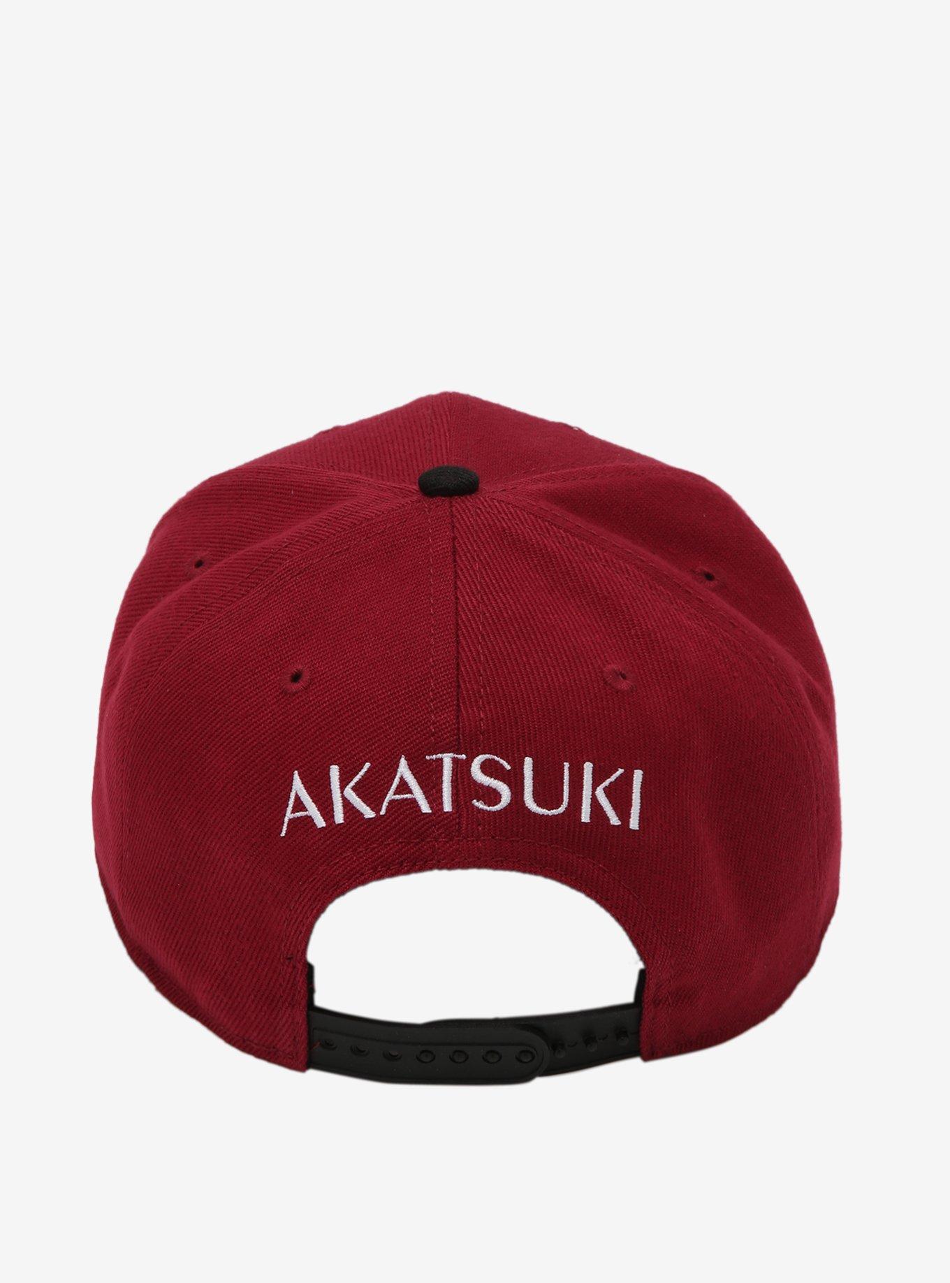 Naruto Shippuden Akatsuki Cloud Snapback Hat, , alternate