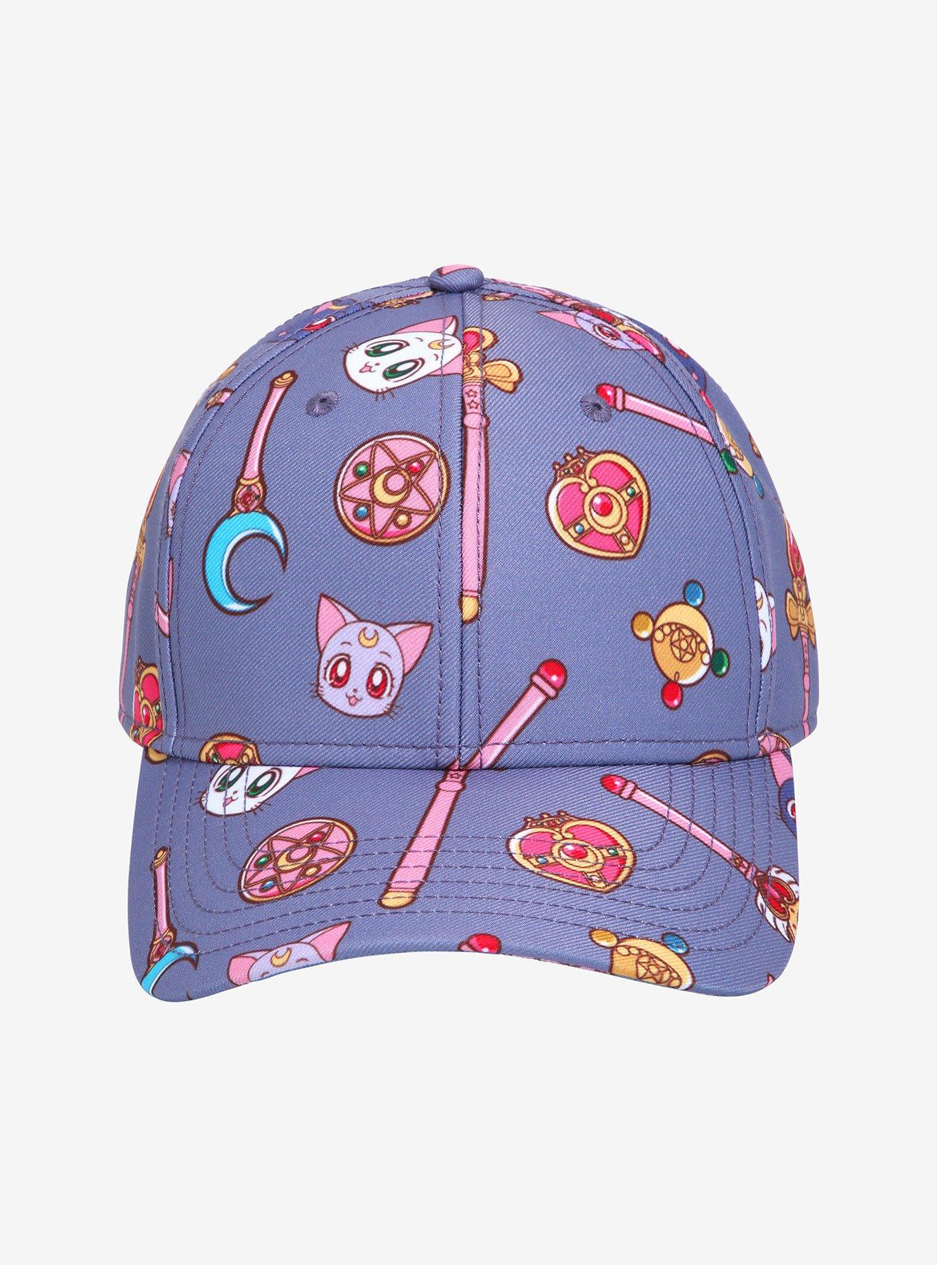 Sailor Moon Crystal Cats & Items Dad Cap, , alternate