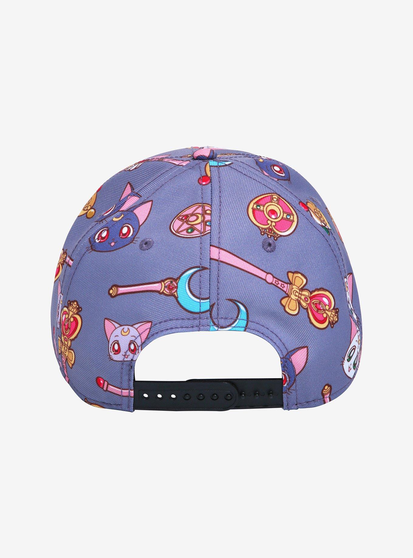 Sailor Moon Crystal Cats & Items Dad Cap, , alternate