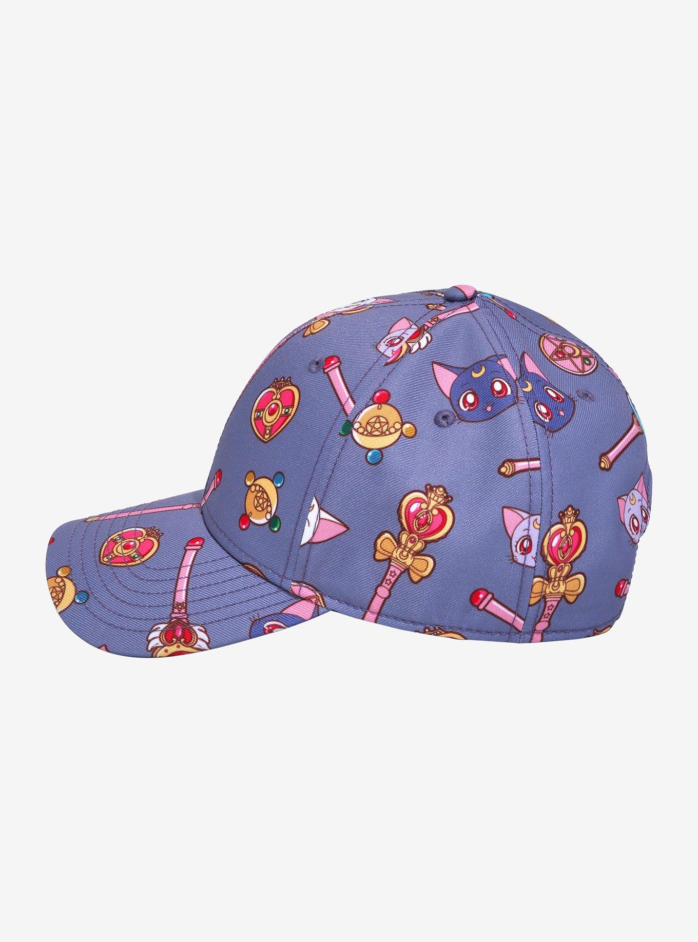 Sailor Moon Crystal Cats & Items Dad Cap, , alternate