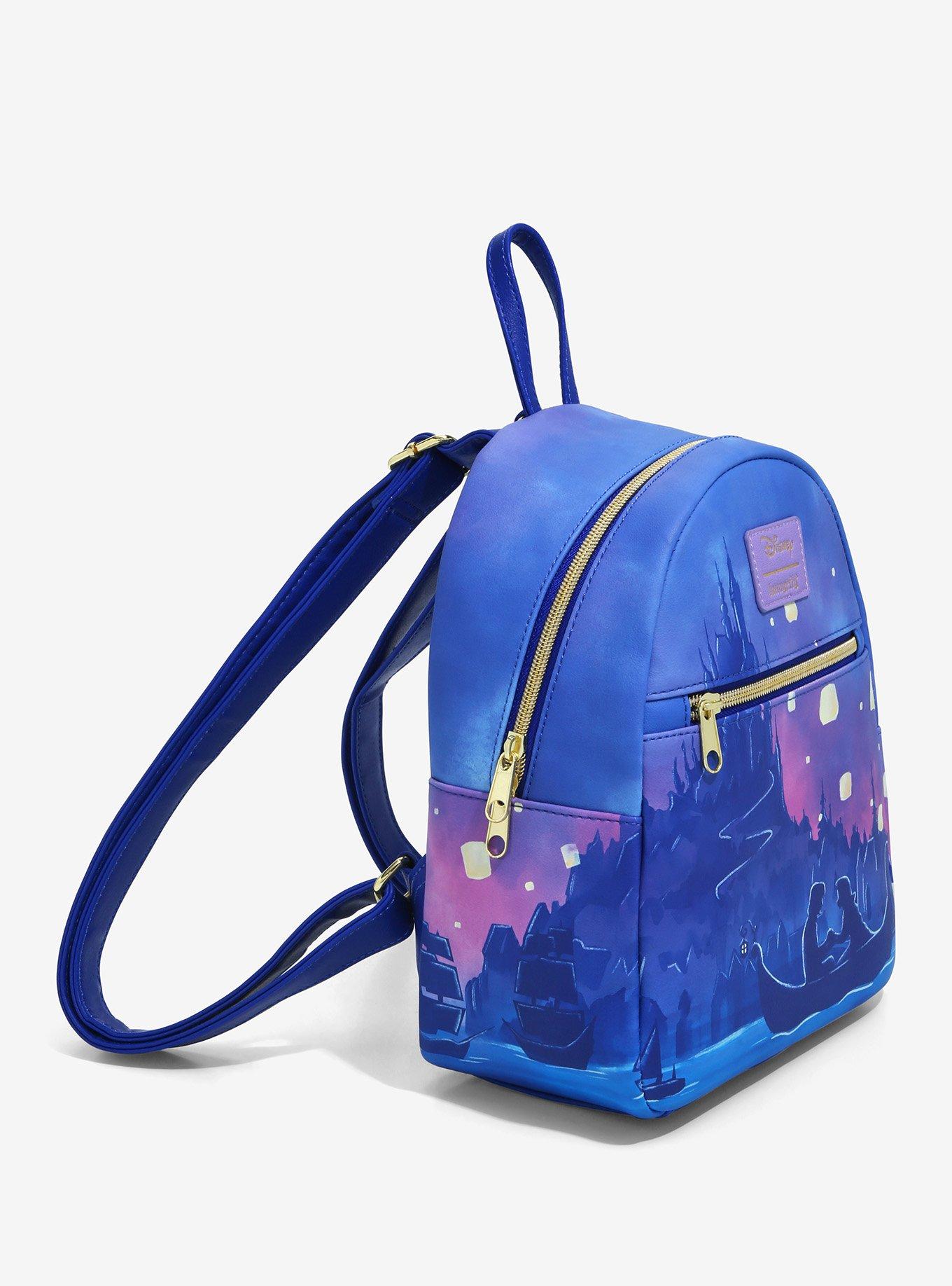 Coming Soon: Exclusive Loungefly Disney Tangled Rapunzel Stars Mini Backpack  💎 Only available at @hottopic