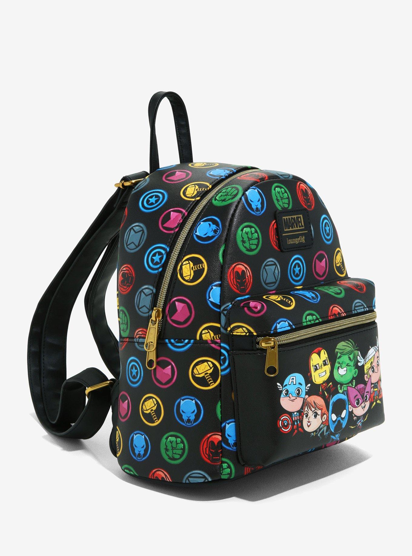 Loungefly Marvel Chibi Avengers Mini Backpack, , alternate