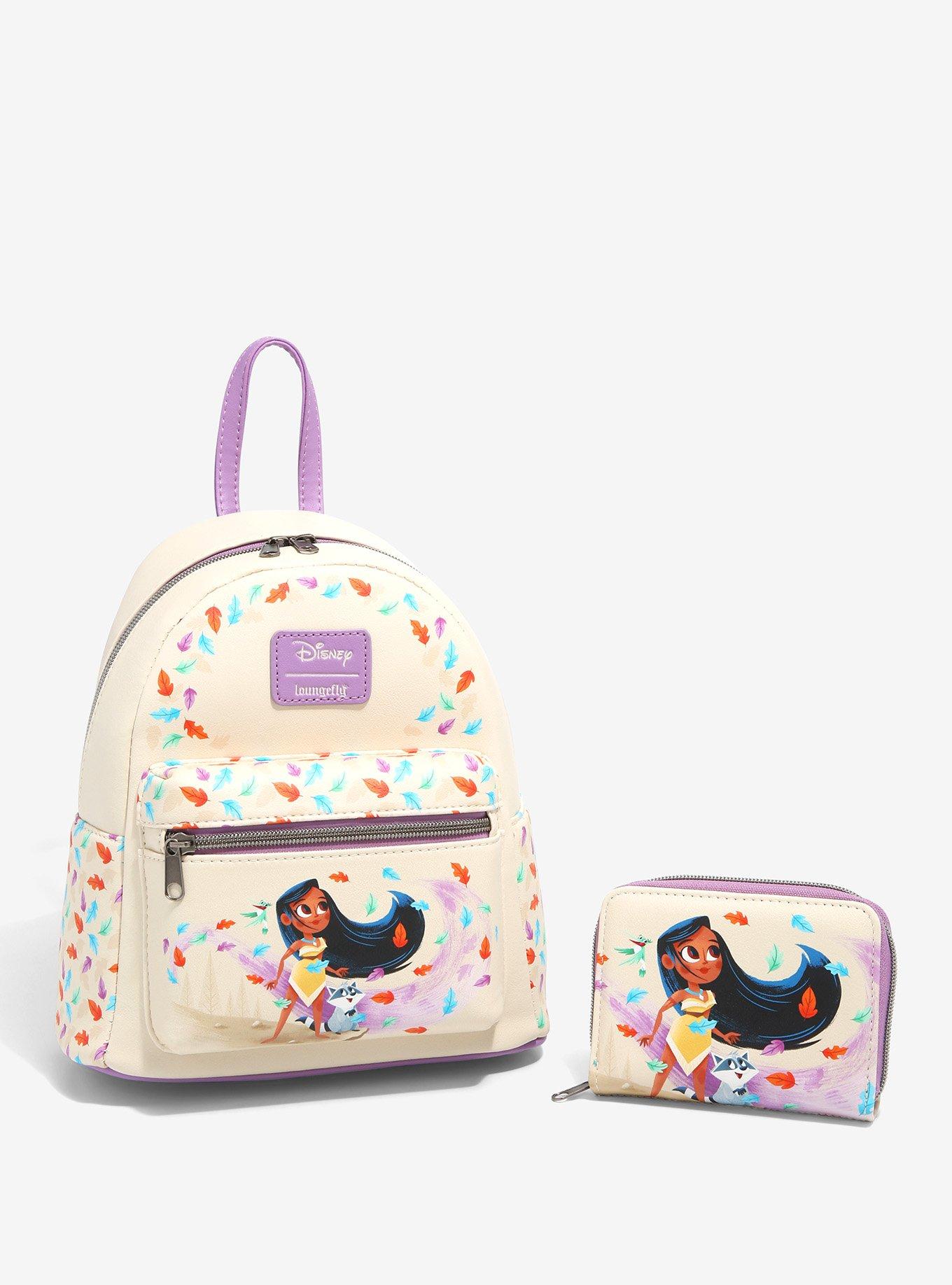 Loungefly Disney Pocahontas Colors Of The Wind Mini Backpack, , alternate